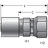 G43170-1216 by GATES - Female JIC 37 Flare Swivel (GL)