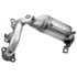 16392 by WALKER EXHAUST - Ultra EPA Direct Fit Catalytic Converter with Integrated Exhaust Manifold