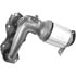 16624 by WALKER EXHAUST - Ultra EPA Direct Fit Catalytic Converter with Integrated Exhaust Manifold
