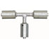Gates G45539-1010 A/C Refrigerant Hose Fitting Hose Length Extender - Tee - Aluminum (PolarSeal ACA)