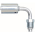 Gates G45585-1010 A/C Refrigerant Hose Fitting Male SAE Tube O-Ring Nut - 90 Bent Tube - Aluminum (PolarSeal ACA)