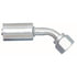 Gates G45591-0606 A/C Refrigerant Hose Fitting Female SAE Tube O-Ring Nut Swivel - 45 Bent Tube - Aluminum (PolarSeal ACA)