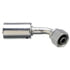 G45591-1008 by GATES - Female SAE Tube O-Ring Nut Swivel - 45 Bent Tube - Aluminum (PolarSeal ACA)