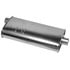 18444 by WALKER EXHAUST - SoundFX Direct Fit Exhaust Muffler 2.25" Inlet (Inside)  2.25" Outlet (Inside)