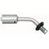 Gates G45949-0608 Hydraulic Coupling / Adapter Male (Ford) Spring Lock - 45 Bent Tube - Aluminum (PolarSeal ACA)