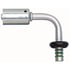 Gates G45951-0608 A/C Refrigerant Hose Fitting Male (Ford) Spring Lock - 90 Bent Tube - Aluminum (PolarSeal ACA)