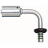 Gates G45951-1010 A/C Refrigerant Hose Fitting Male (Ford) Spring Lock - 90 Bent Tube - Aluminum (PolarSeal ACA)