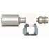 Gates G45960-1010S A/C Refrigerant Hose Fitting Compressor Female Tube O-Ring Nut w/ 134a Svc Port-90 Block-Stl (PolarSeal
