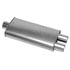 21374 by WALKER EXHAUST - Quiet-Flow Direct Fit Exhaust Muffler 2.25" Inlet (Inside)  2.5" Outlet (Inside)