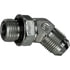 Gates G60308-1010 Hydraulic Coupling / Adapter Male O-Ring Boss to Male JIC 37 Flare - 45 (SAE to SAE)