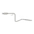 Walker Exhaust 56154 Exhaust Resonator and Pipe Assembly Direct Fit Exhaust Resonator and Pipe Assembly