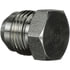 G604020002 by GATES - Male JIC 37 Flare Plug (SAE to SAE)