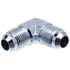 Gates G60417-1010 Hydraulic Coupling / Adapter Male JIC 37 Flare to Male JIC 37 Flare - 90 (SAE to SAE)