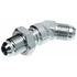 Gates G60446-1616 Hydraulic Coupling / Adapter Male JIC 37 Flare to Male JIC 37 Flare Bulkhead - 45 (SAE to SAE)