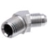Gates G60497-0806 Hydraulic Coupling / Adapter Male JIC 37 Flare to Male Pipe NPTF - 45 (SAE to SAE)