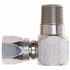 G60524-1008 by GATES - Female JIC 37 Flare Swivel to Male Pipe NPTF - 90 (SAE to SAE)