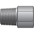 G60132-0204 by GATES - Male Pipe NPTF to Female Pipe NPTF Increasing Bushing - Long (SAE to SAE)