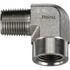 Gates G60136-3232 Hydraulic Coupling / Adapter Male Pipe NPTF to Female Pipe NPTF - 90 (SAE to SAE)