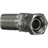 Gates G60142-0406 Hydraulic Coupling / Adapter Male Pipe NPTF to Female Pipe Swivel NPSM - 45 (SAE to SAE)
