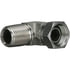 G60144-2420 by GATES - Male Pipe NPTF to Female Pipe Swivel NPSM - 90 (SAE to SAE)