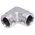 Gates G60156-3232 Hydraulic Coupling / Adapter Female Pipe NPTF to Female Pipe NPTF - 90 (SAE to SAE)