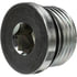 G602550012 by GATES - Male O-Ring Boss to Hex Plug (SAE to SAE)