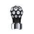 71080 by UNITED PACIFIC - Manual Transmission Shift Knob - Matte Black, Phoenix Style, Thread-On, with Amber LED