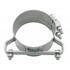 10325 by UNITED PACIFIC - Exhaust Clamp - 8", Stainless, Wide Band