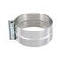 21338 by UNITED PACIFIC - Exhaust Clamp - 5", Stainless, Formed