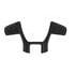 88192 by UNITED PACIFIC - Steering Wheel Trim - Black, Plastic, For Use on YourGrip Peterbilt 579 Steering Wheels