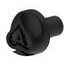 23703 by UNITED PACIFIC - Air Brake Valve Control Knob - Matte Black, Ace of Spades Design, Heavy Duty Zinc Die Cast