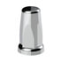 10059 by UNITED PACIFIC - Wheel Lug Nut Cover Set - 33mm x 3.25", Chrome, Plastic, Tall, with Flange, Push-On Style