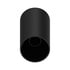 10190CB by UNITED PACIFIC - Wheel Lug Nut Cover Set - 33mm x 4 1/4", Black, Tall Cylinder, Thread-On