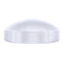 10230 by UNITED PACIFIC - Axle Hub Cap - Rear, 8", Chrome, Dome Style, with 1.5", Tall Side Wall