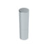 10371B by UNITED PACIFIC - Chrome Plastic 7.25" Tall Cylinder Wheel Lug Nut Cover, 33mm Thread-On