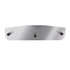 10415 by UNITED PACIFIC - Mud Flap Hanger - Mud Flap Plate, Bottom, 3" x 12", Chrome, Standard, Welded Stud