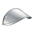 10532 by UNITED PACIFIC - Headlight Visor - 7", Round, Stainless Steel, Drop Style