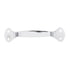 10960 by UNITED PACIFIC - Exterior Door Handle Trim - Grab Handle Kit, Chrome