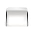 11029 by UNITED PACIFIC - 60" 430 Stainless Steel SS Series Roll Formed Edge Smooth Half Fender, Pair, 16 GA