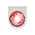 20414 by UNITED PACIFIC - Glass LED Double Function Watermelon Light, with Stainless Steel Bracket, Red