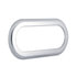 20506 by UNITED PACIFIC - Clearance Light Bezel - Oval, Stainless