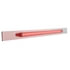 20866 by UNITED PACIFIC - Mud Flap Hanger - Mud Flap Plate, Top, Chrome, with 23 LED 17" Reflector Light Bar, Red LED/Red Lens