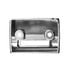 21015 by UNITED PACIFIC - Dash Switch Cover - Switch Guard, "Axle Differential", Silver Sticker