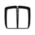 21056 by UNITED PACIFIC - Grille - Satin Black, without Bug Screen, for 2008-2016 Kenworth T660