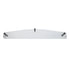 21411 by UNITED PACIFIC - Mud Flap Hanger - Mud Flap Plate, Bottom, 4" x 24", Stainless Standard, Welded Stud