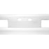 21955 by UNITED PACIFIC - Bumper - Front, White, with Fog Light Holes, fits 2016-2020 Hino 155/195