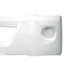 21955 by UNITED PACIFIC - Bumper - Front, White, with Fog Light Holes, fits 2016-2020 Hino 155/195