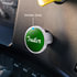 23229-1G by UNITED PACIFIC - Air Brake Control Valve Knob Sticker - "Trailer" Glossy, Green