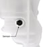 26005 by UNITED PACIFIC - Engine Coolant Reservoir - with Level Sensor and Cap, for 2002-2017 International Durastar