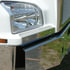 29105 by UNITED PACIFIC - Headlight Trim Panel - Stainless Steel, Below Headlight Fender, for 2014 Kenworth T880